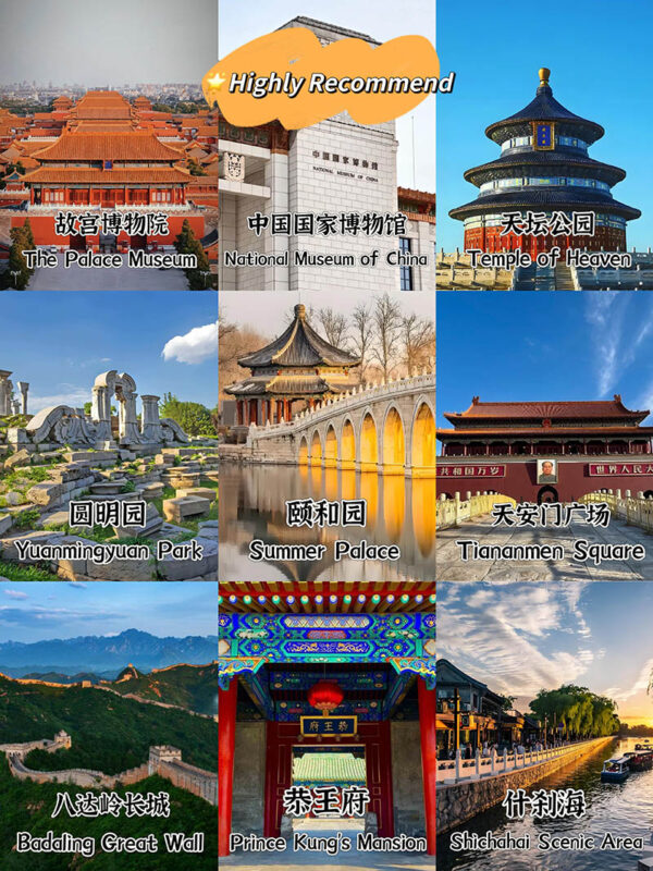 Beijing Private Guided Tour (English Service)